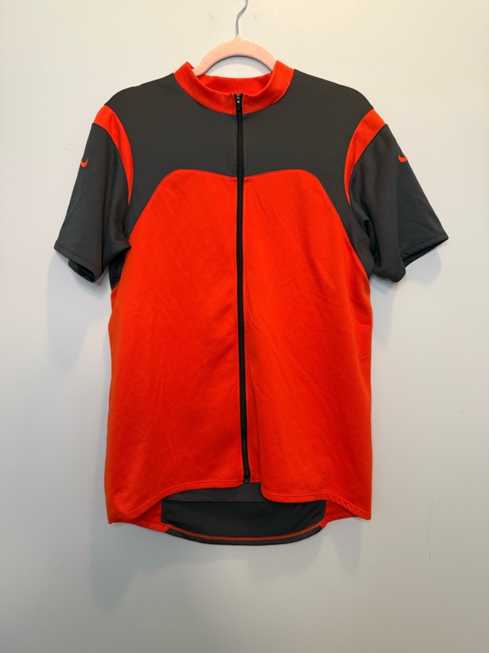 Nike Men's Sphere Dry Short-Sleeve Zip Cycling Jersey Large